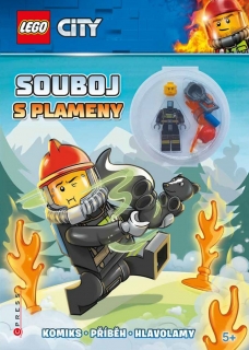 LEGO CITY SOUBOJ S PLAMENY
