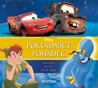 CD DISNEY - ALADIN, AUTA, PETR PAN (AUDIOKNIHA PRO DĚTI)