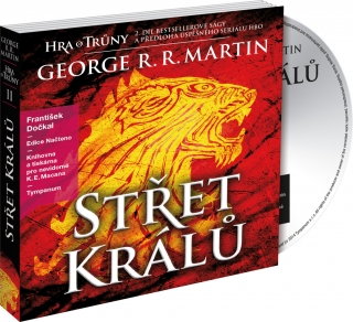 CD STŘET KRÁLŮ  MP3  ČTE FRANTIŠEK DOČKAL
