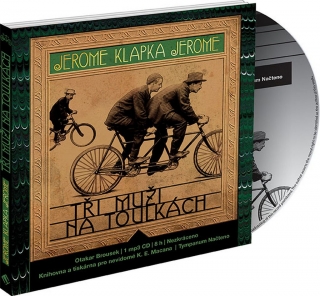 CD TŘI MUŽI NA TOULKÁCH  MP3,ČTE OTAKAR BROUSEK
