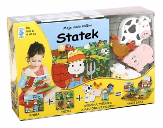 STATEK-MOJE MALÁ KNÍŽKA VYBLEDLÁ Z VÝLOHY SLEVA 20%