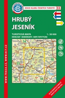 KČT 55 HRUBÝ JESENÍK 1:50 000