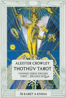 THOTHŮV TAROT-ZRCADLO DUŠE-78 KARET A KNIHA