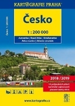 ČESKO/AUTOALAS,1:200 000 SPIRÁLA 2018/2019