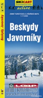 BESKYDY JAVORNÍKY ZIM.TUR.MAPA 1:75000 SLEVA