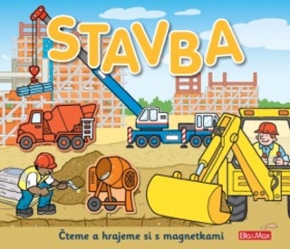 STAVBA - KNÍŽKA S MAGNETKAMI