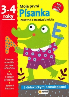 PÍSANKA - 3-4 ROKY - SAMOLEPKY (MOJE PRV