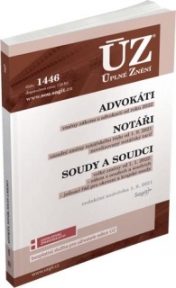 ÚZ 1446 ADVOKÁTI, NOTÁŘI, SOUDCI A SOUDCI
