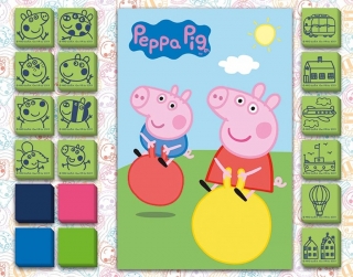 PRASÁTKO PEPPA - ZÁBAVNÉ RAZÍTKOVÁNÍ