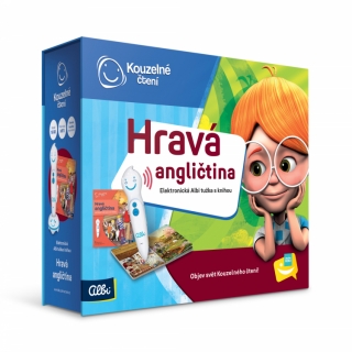 HRAVÁ ANGLIČTINA + ALBI TUŽKA - KOUZELNÉ ČTENÍ