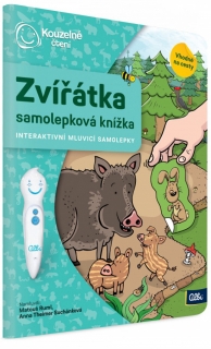 KOUZELNÉ ČTENÍ ZVÍŘÁTKAI SAMOLEPKOVÁ KNÍŽKA