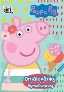 PEPPA PIG - OMALOVÁNKY/VYMAĽOVANKY