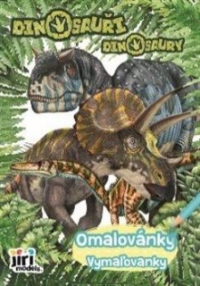 DINOSAUŘI - OMALOVÁNKY/VYMAĽOVANKY