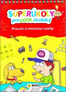 SUPER ÚKOLY PRO COOL ŠKOLÁKY (ČERVENÁ)