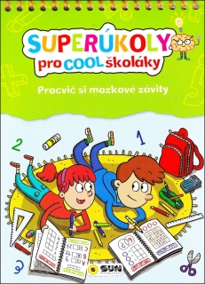 SUPER ÚKOLY PRO COOL ŠKOLÁKY (ZELENÁ)