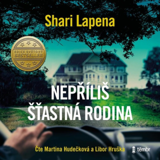 CD NEPŘÍLIŠ ŠŤASTNÁ RODINA - AUDIOKNIHOVNA