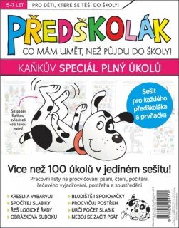 PŘEDŠKOLÁK SPECIÁL-CO MÁM UMĚT, NEŽ PŮJDU DO ŠKOLY