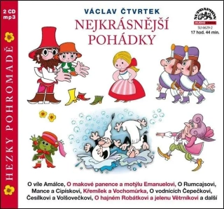 CD NEJKRÁSNĚJŠÍ POHÁDKY HEZKY POHROMADĚ-2CD