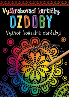 VYŠKRABOVACÍ KARTIČKY OZDOBY
