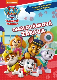 TLAPKOVÁ PATROLA - OMALOVÁNKOVÁ ZÁBAVA