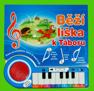 BĚŽÍ LIŠKA K TÁBORU-PIÁNKO SE SVĚTÝLKEM