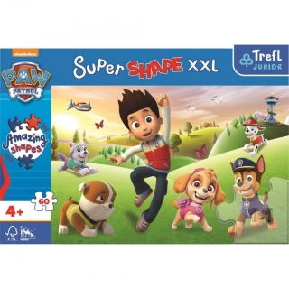 PUZZLE XXL TLAPKOVÁ PATROLA: USMĚVAVÍ PE